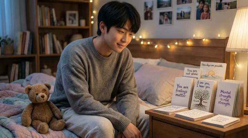 Valentine Messages for Son That Focus on Mental Health