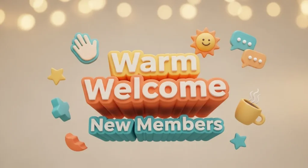 Warm Welcome Messages for New Members