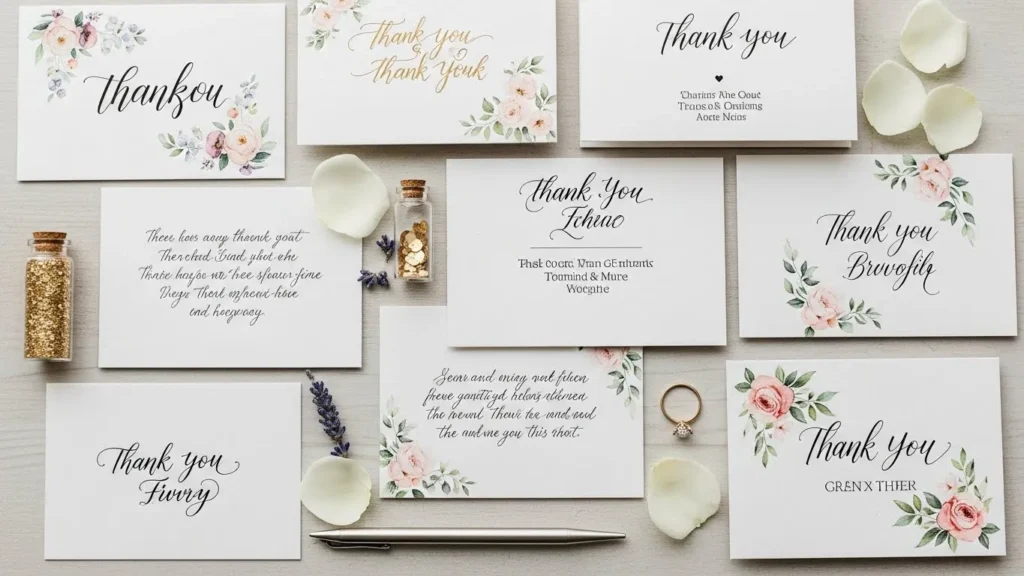 Wedding Thank You Messages