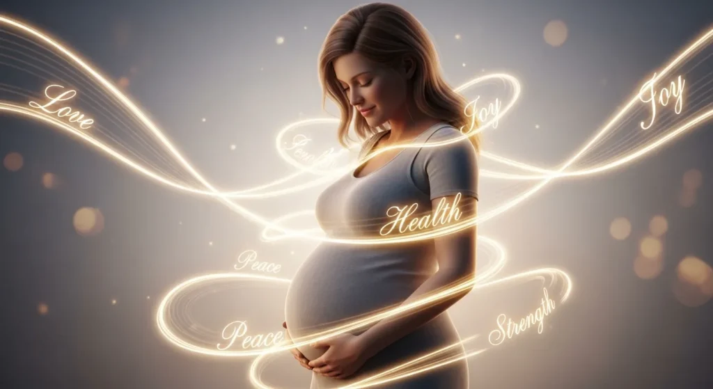 Wishes for pregnant woman before delivery