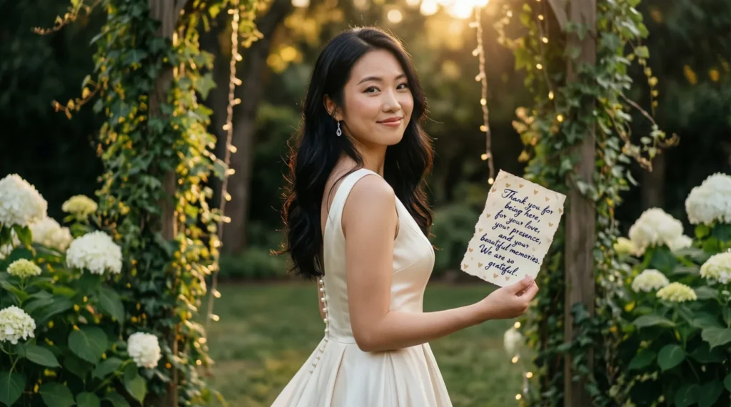 🎀 Thank You Messages for Wedding Day Management