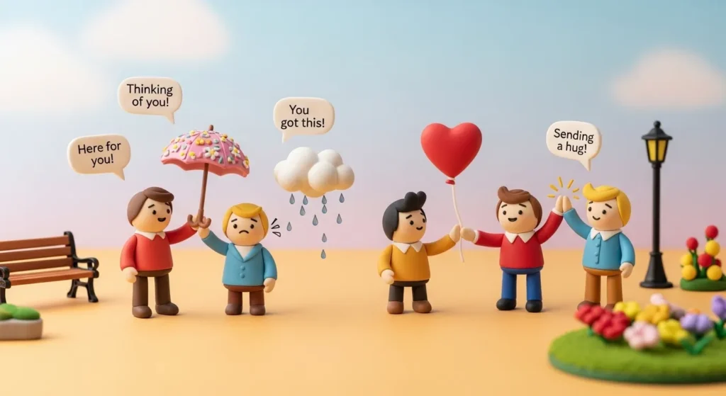 Caring Friendship Messages for Everyday Support