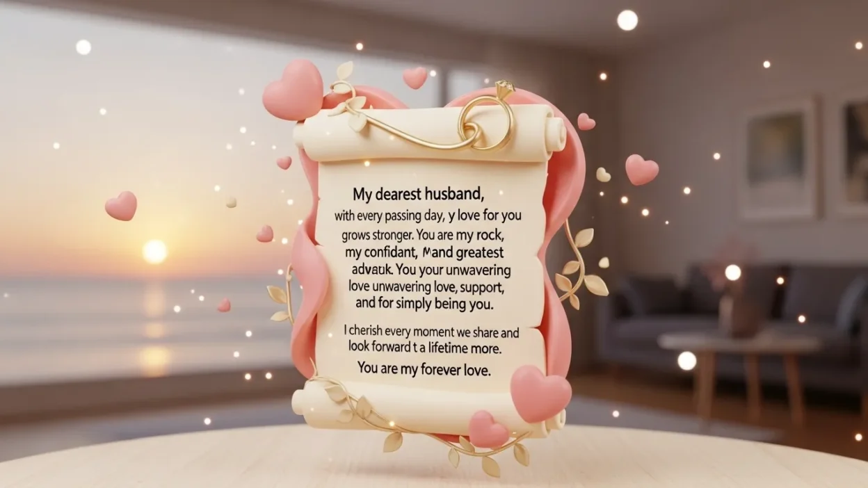Caring Messages for Husband