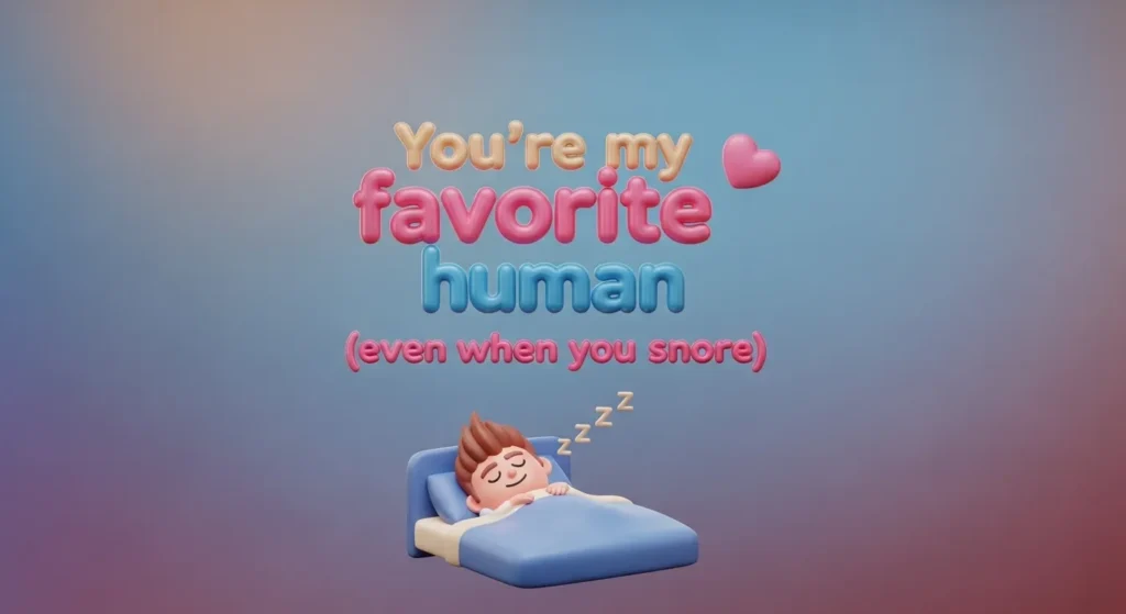 Cute Funny Messages for Him