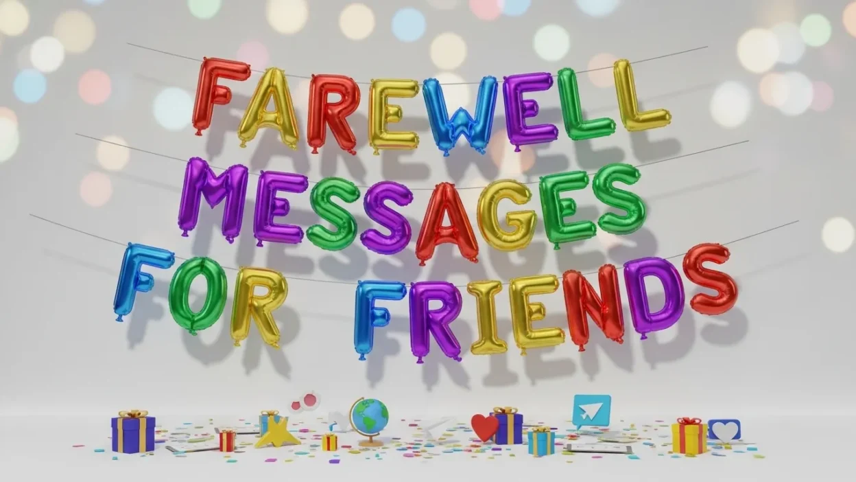 Farewell Messages for Friends