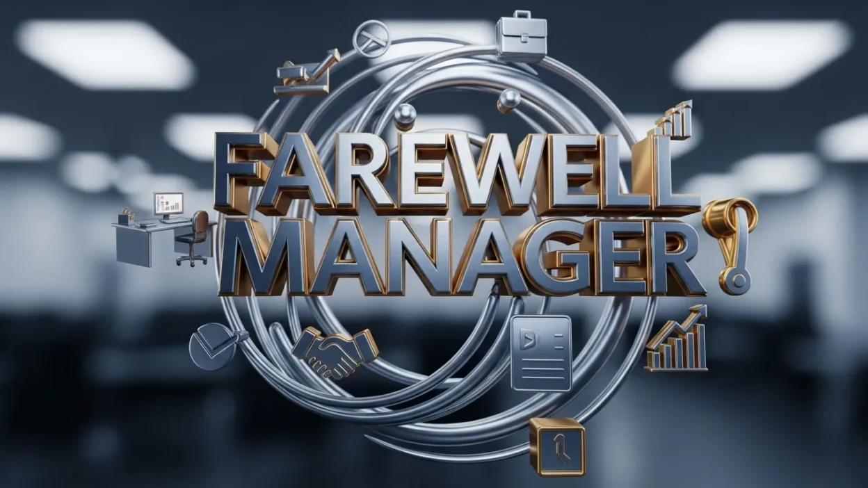 Farewell Messages for Manager