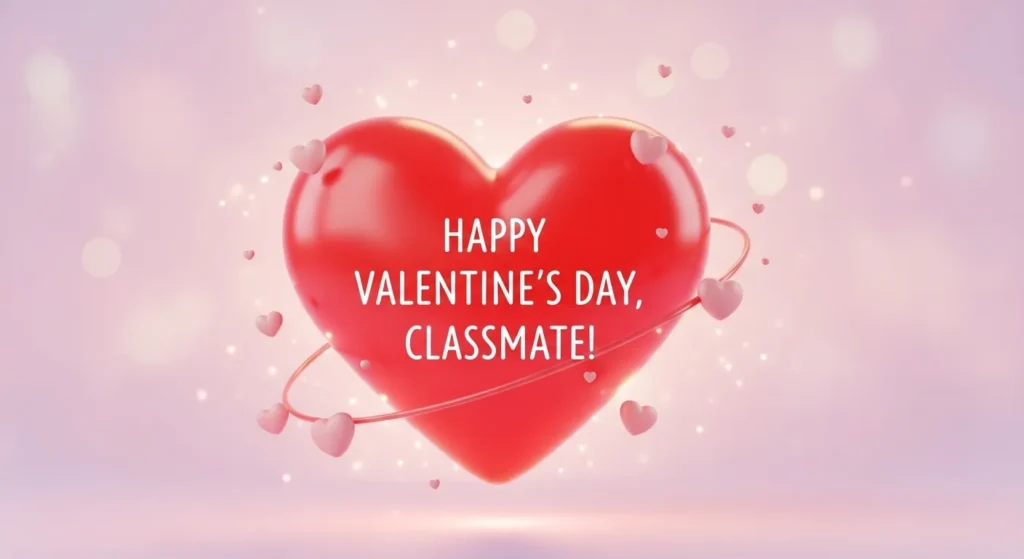 Friendly Valentine Messages for Classmates