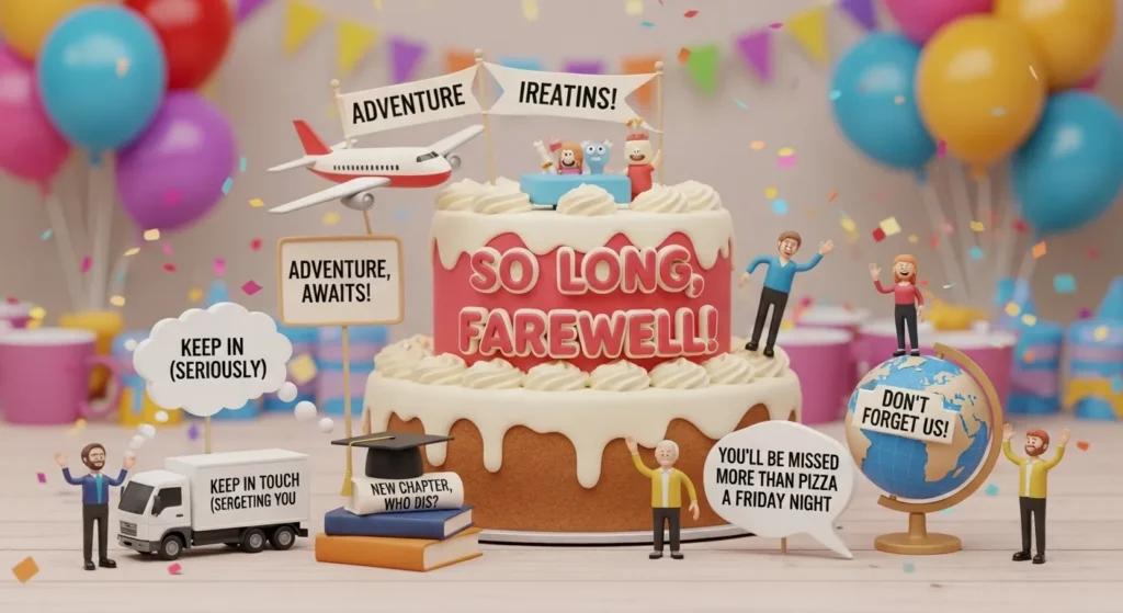 Fun Farewell Messages for Friends