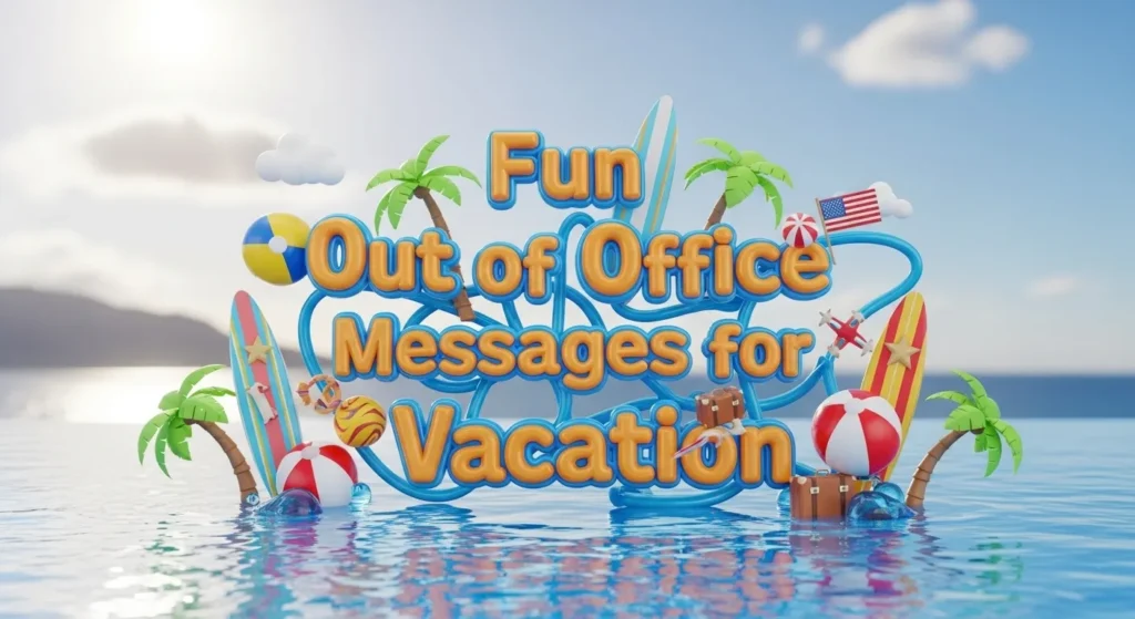 Fun Out of Office Messages for Vacation
