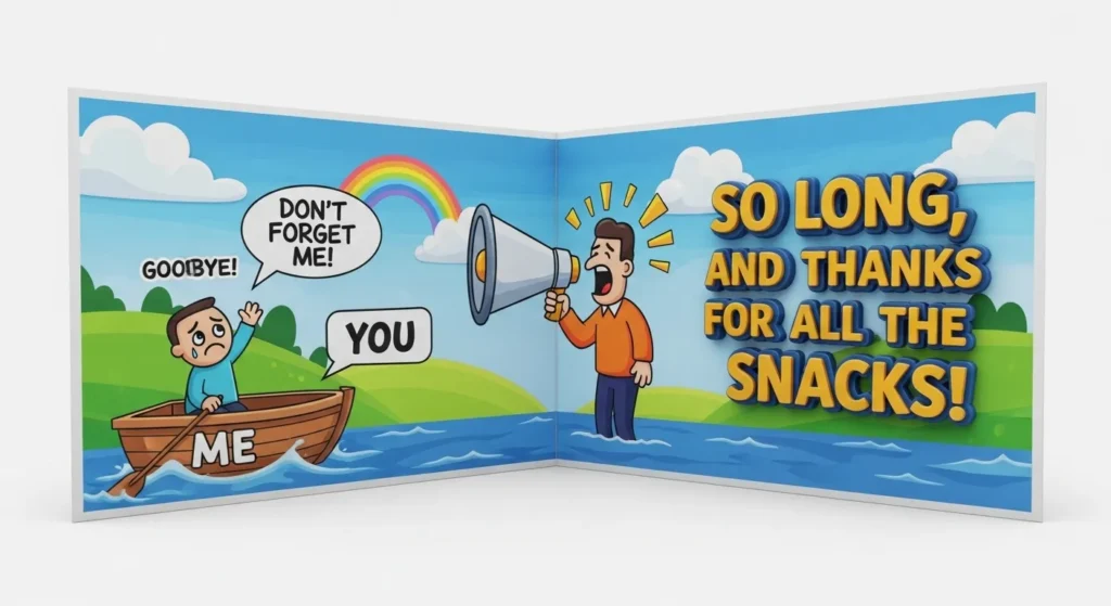 Funny Farewell Messages for Friends