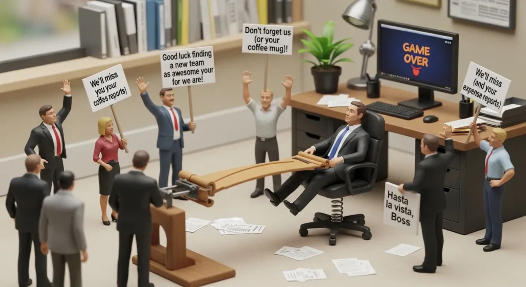 Funny Farewell Messages for Manager