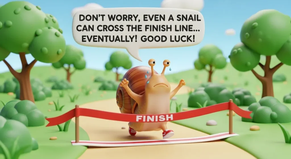 Funny Good Luck Messages for Charity Walk