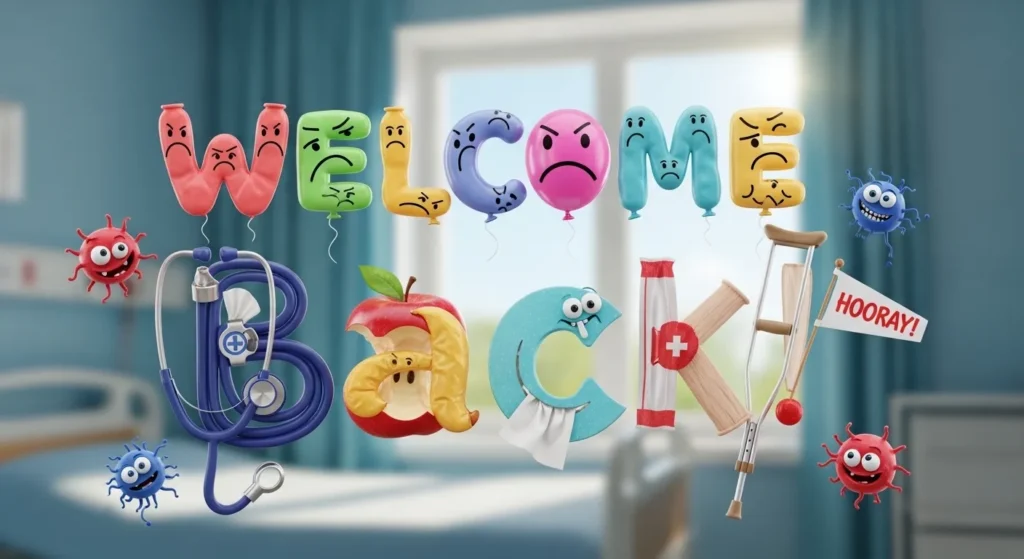 Funny Welcome Back Messages After Illness