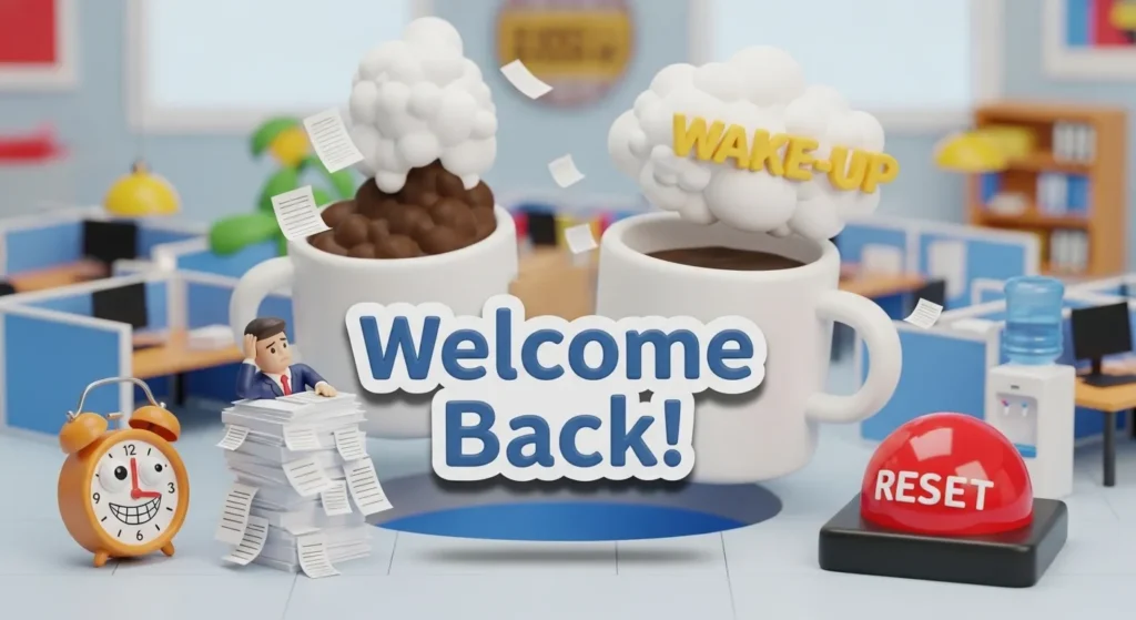 Funny Welcome Back Messages for Boss