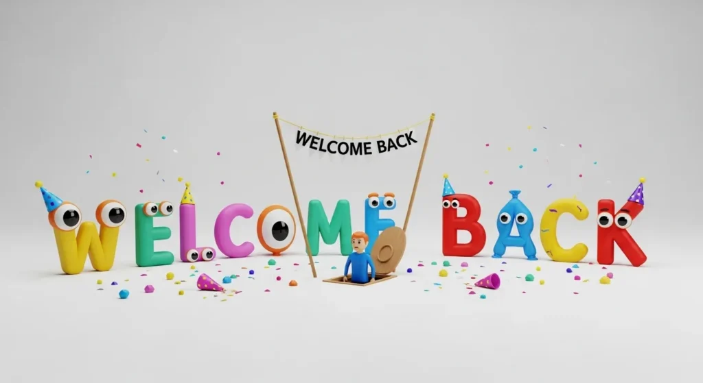 Funny Welcome Back Messages for Friends