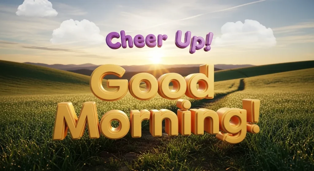 Good Morning Cheer Up Messages