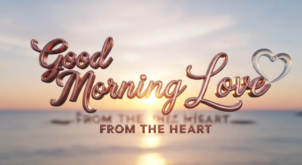 Good Morning Love Messages for Her From the Heart