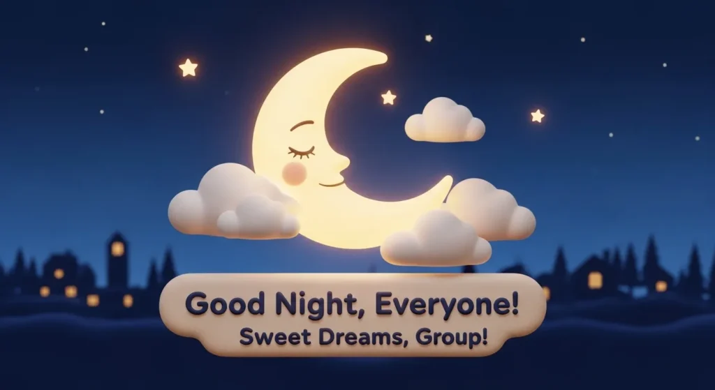 Good Night Messages for WhatsApp Group