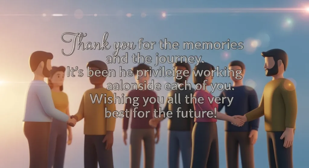 Heartfelt Goodbye Messages to Team