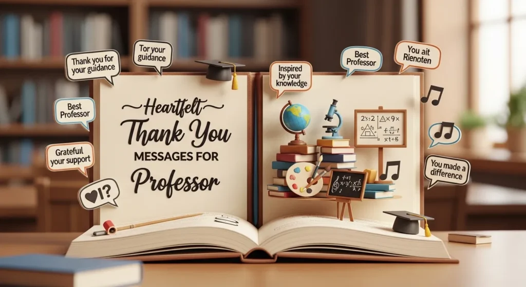 Heartfelt Thank You Messages for Professor