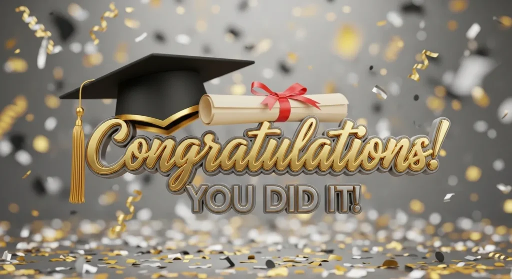 Nice Congratulations Messages for Graduation