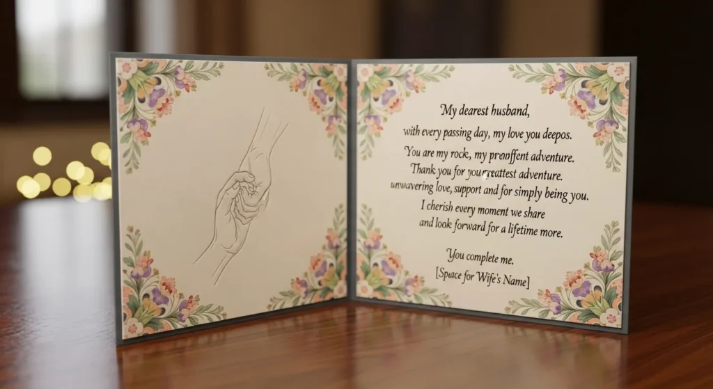 Romantic Caring Messages for Husband