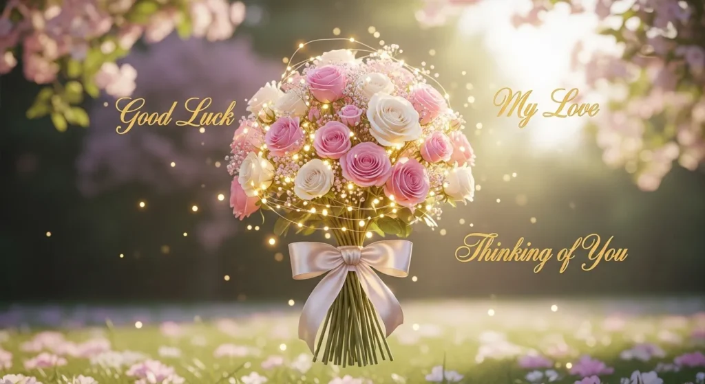 Romantic Good Luck Messages for Her