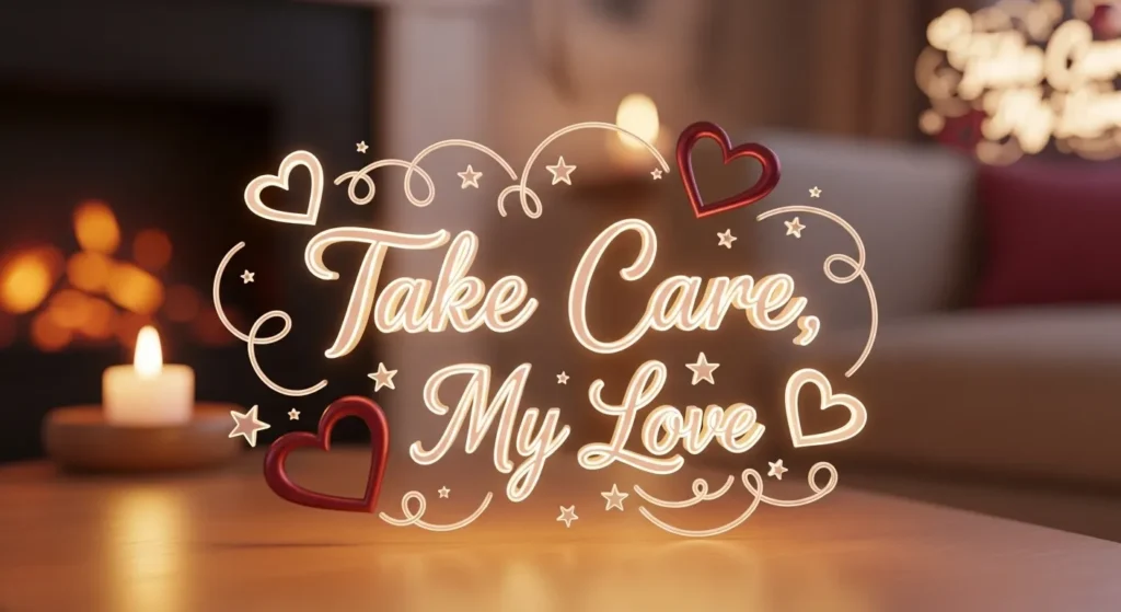 Romantic Take Care Messages for Him