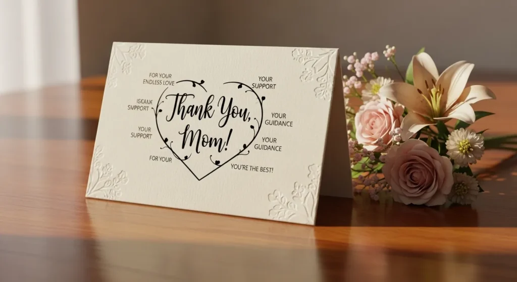 Short Thank You Messages for Mom