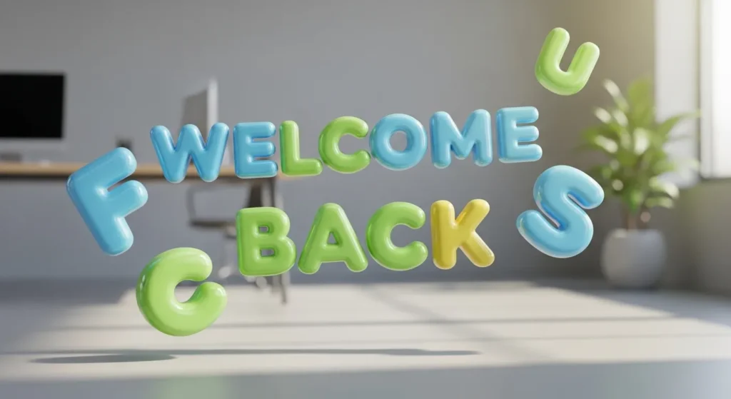 Short Welcome Back Messages for Boss