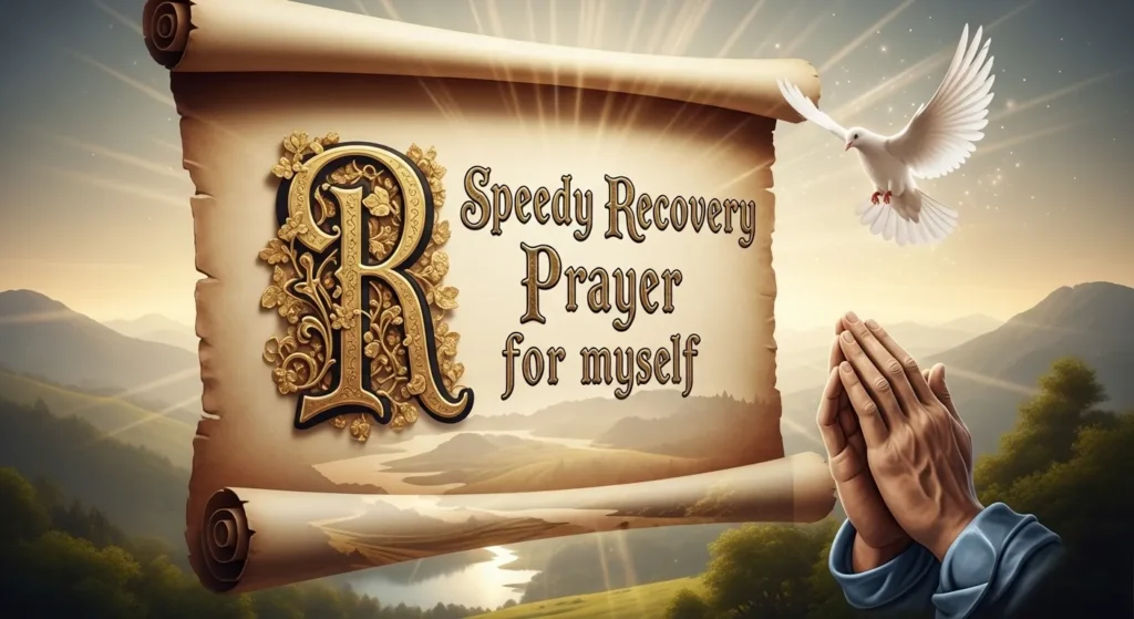 Speedy Recovery Prayer Message for Myself