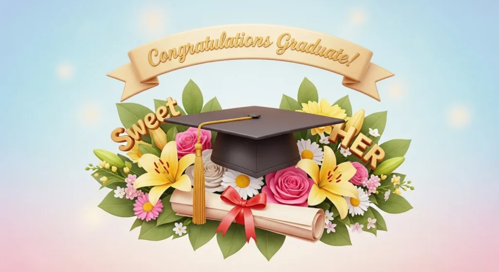 Sweet Graduation Messages for Her