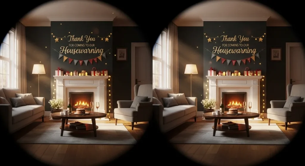 Thank You for Coming to Our Housewarming