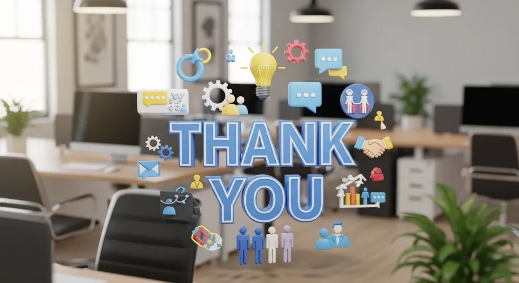 Thank You Messages for Colleagues