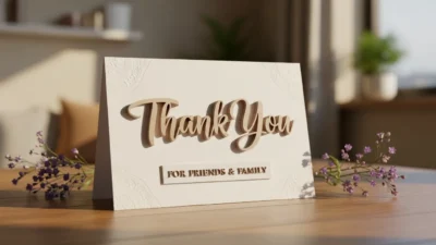 Thank You Messages for Friends and Family