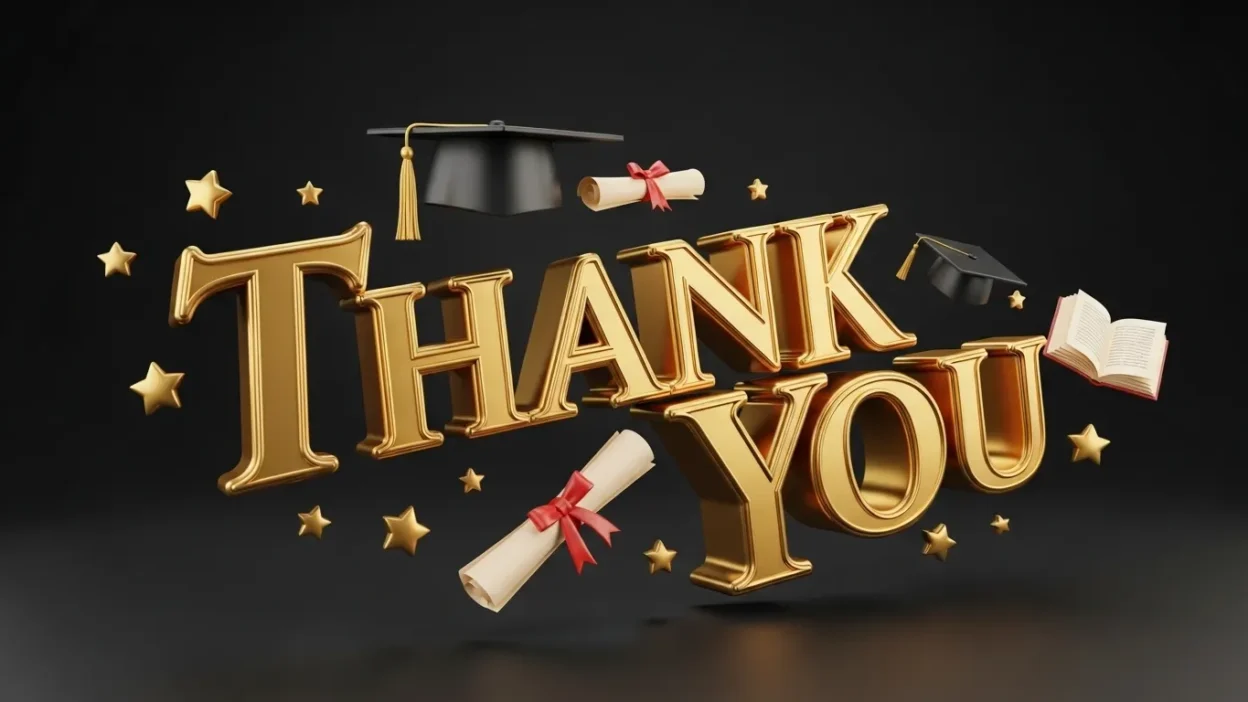 Thank You Messages for Graduation