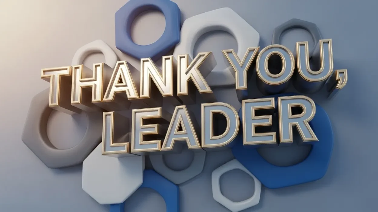 Thank You Messages for Leaders