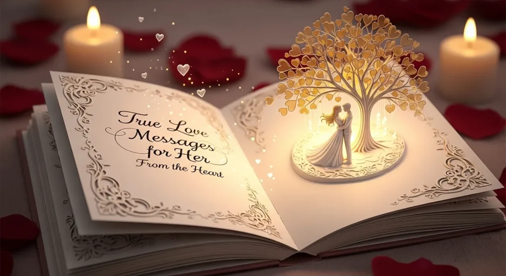 True Love Messages for Her From the Heart