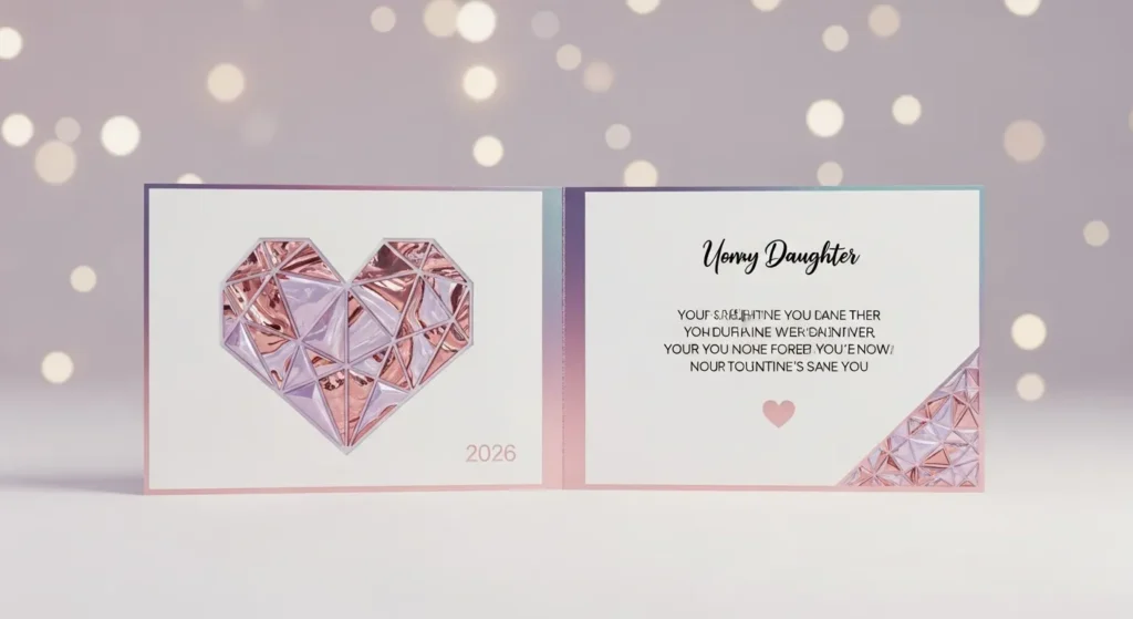 Valentine Messages for Daughter in Modern 2026 Style