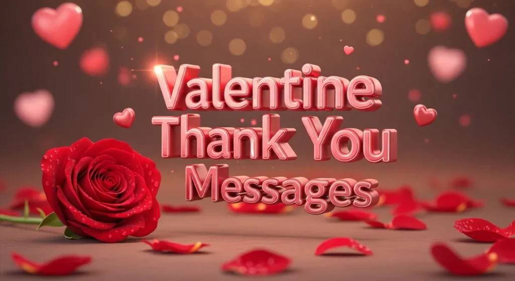 Valentine Thank You Messages