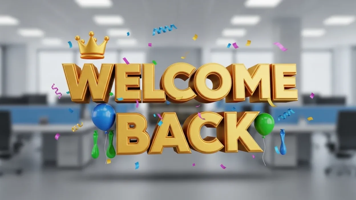 Welcome Back Messages for Boss