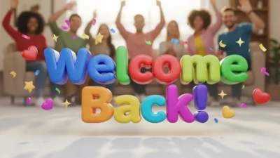 Welcome Back Messages for Friends