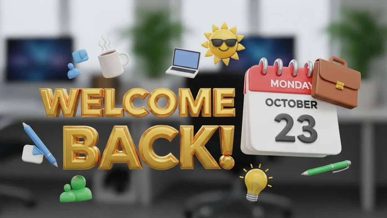 Welcome Back to Work Messages