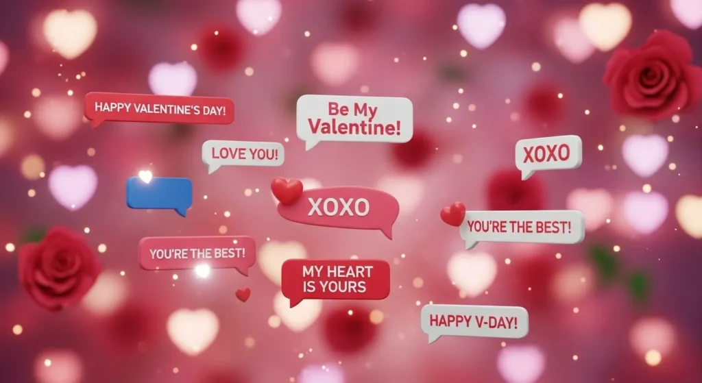 🌸 Short Happy Valentines Day SMS Messages