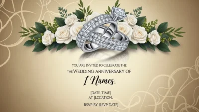 Anniversary Invitation Messages