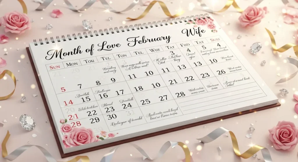 Best Month of Love Quotes for Wife