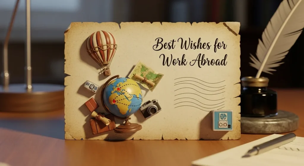 Best Wishes for Work Abroad
