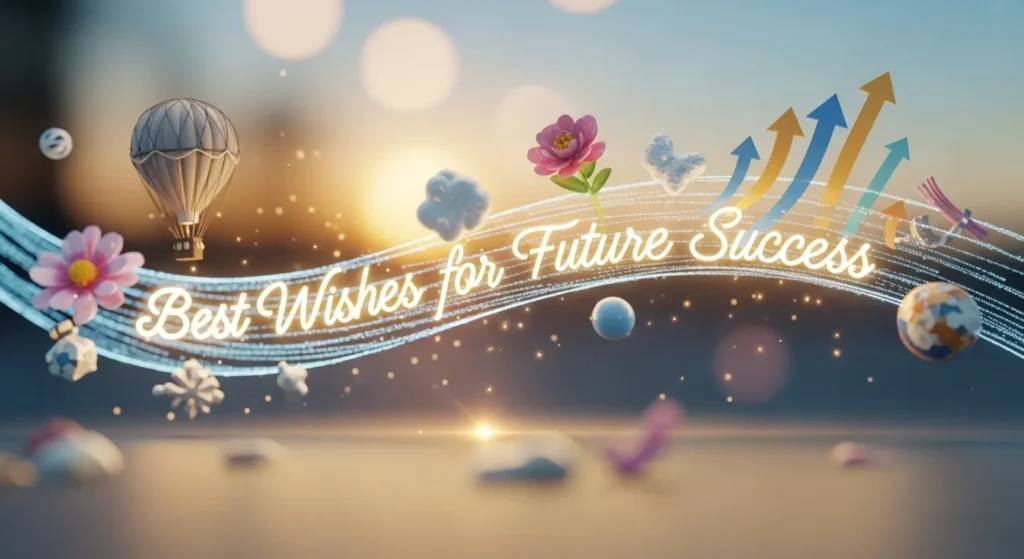 Emotional Best Wishes for Future Success
