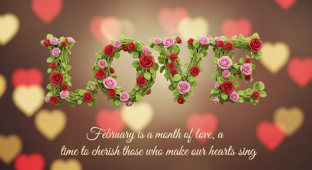 Feb Month of Love Quotes