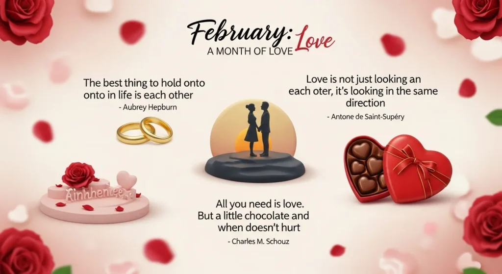 February a Month of Love Quotes